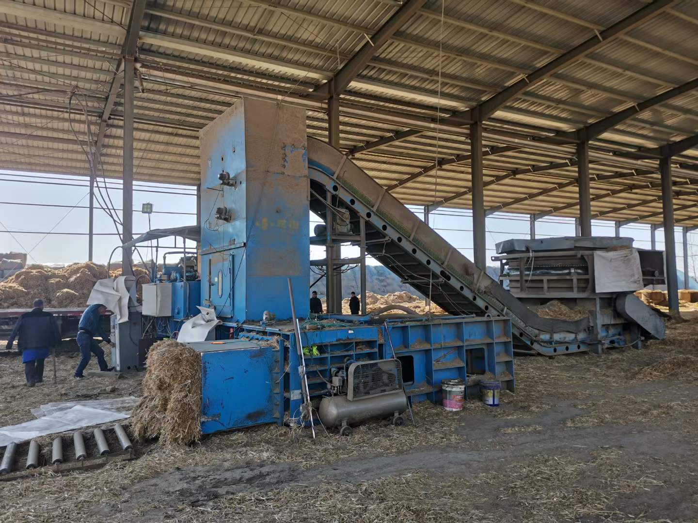 江蘇天達環保赴宿遷勘查秸稈廠除塵項目
